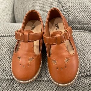 Zara T-bar shoes